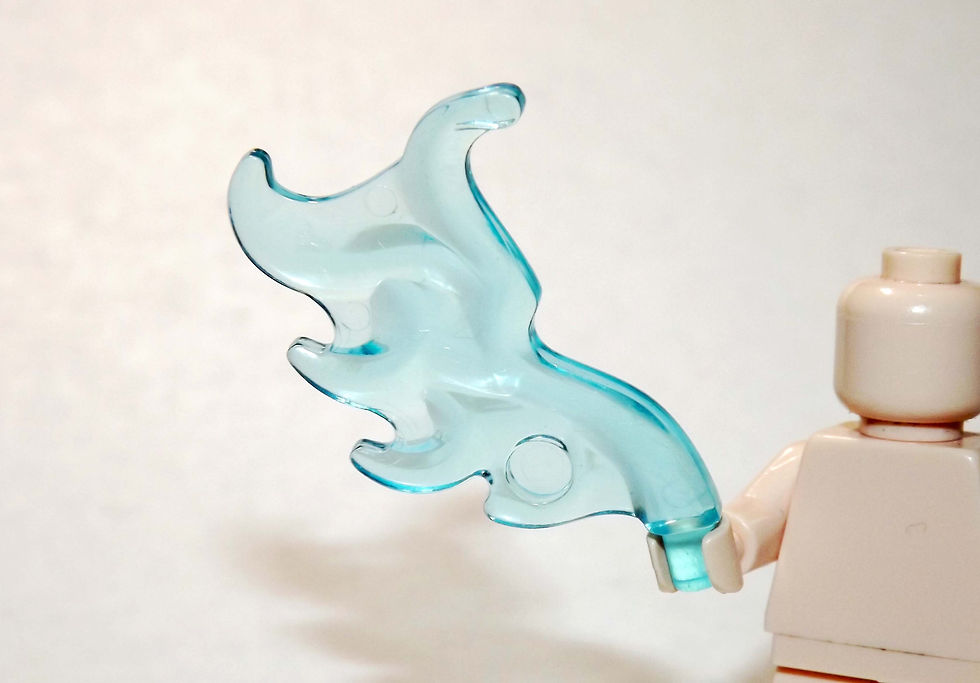 Blue Wavy Flame Hand weapon