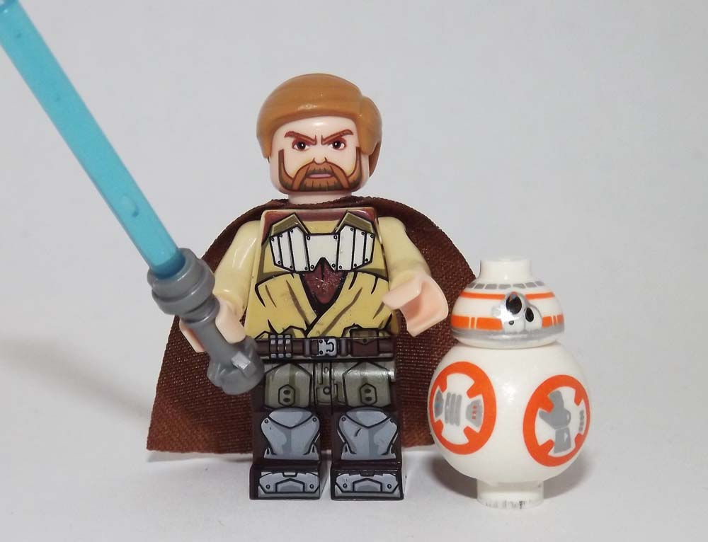 General Obi Wan Kenobi Clone Wars Cartoon Star Wars Minifigure