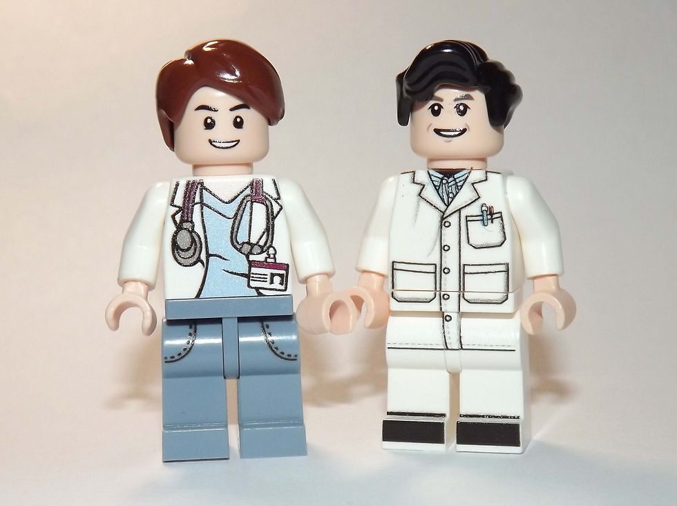 Doctor Hospital Minifigure set of 2 B