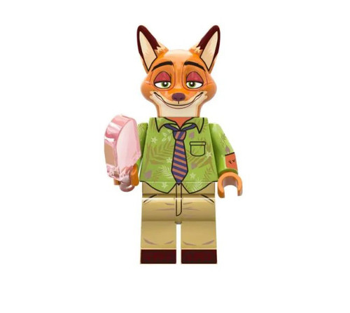 リーズンスタッフ オーボエ　シェーパー ティップ NICK(ニック ドイチュ) Nick Zootopia Disney Cartoon Minifigure | minifigureoutlet