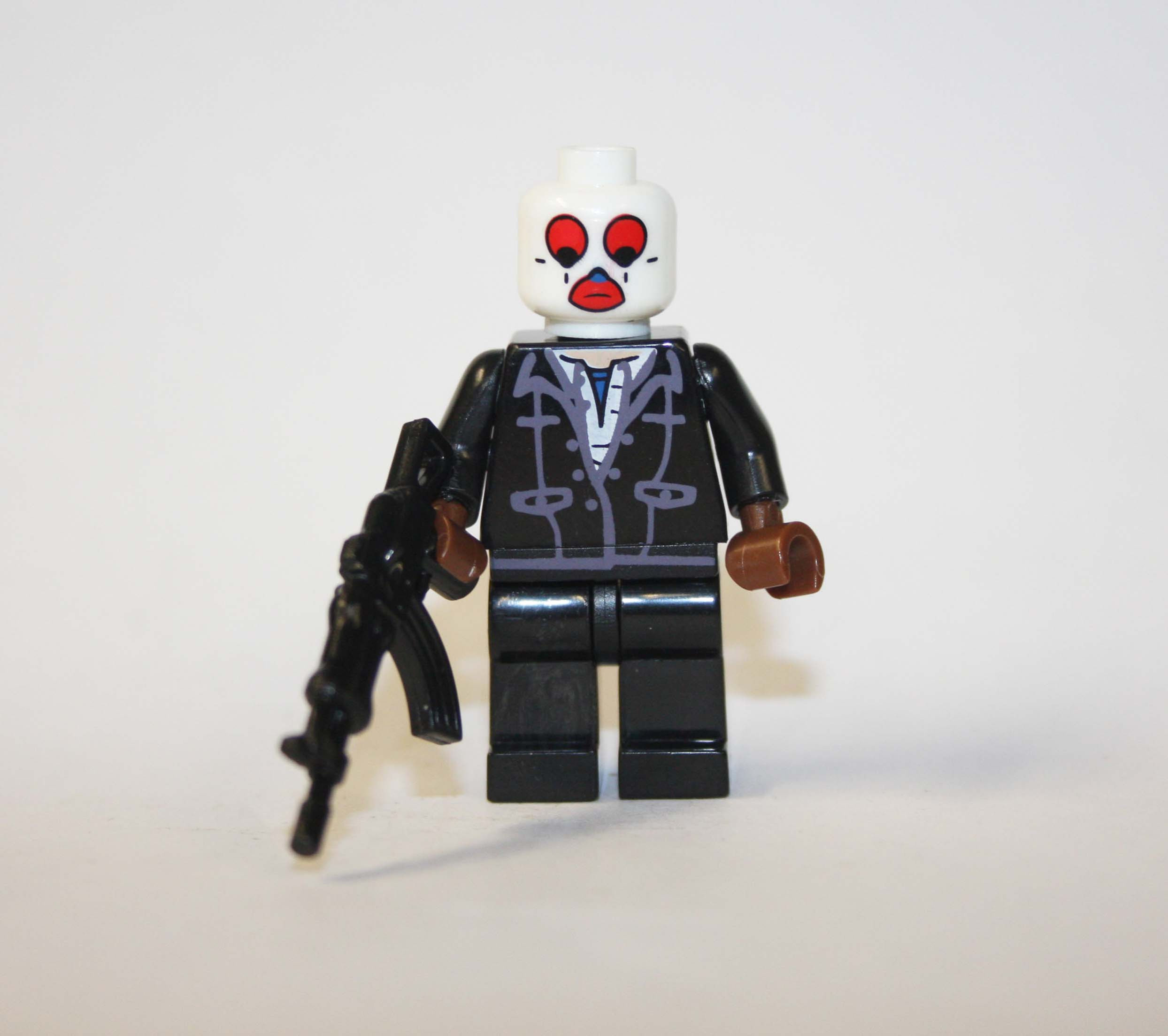 Joker Robber Henchman Red Lips Batman Movie Minifigure