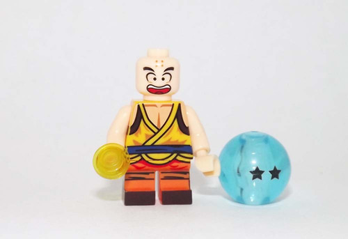 Krillin short Dragon Ball Super Z Minifigure | minifigureoutlet