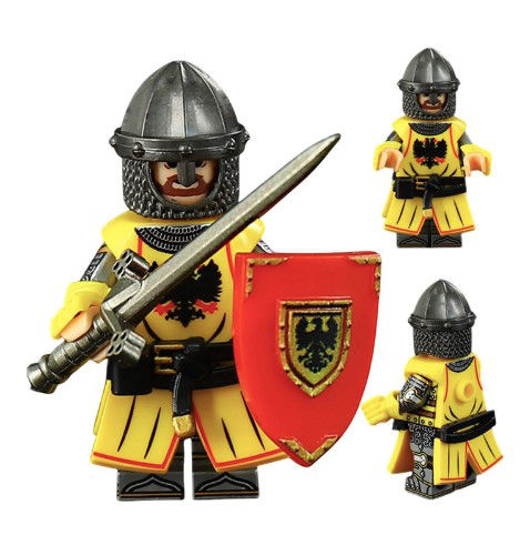 Black Eagle Knight Castle soldier Minifigure