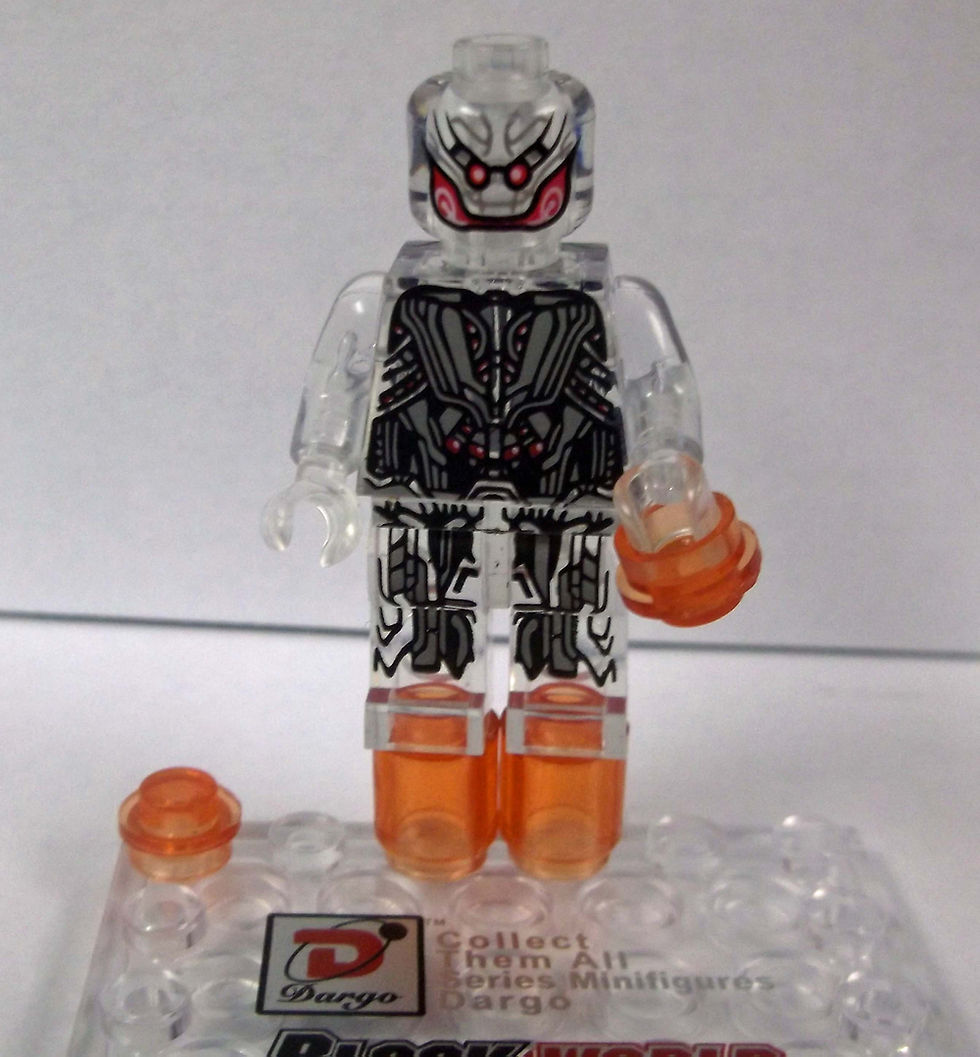 Thumbnail: Clear Transparent  Ultron Prime Minifigure
