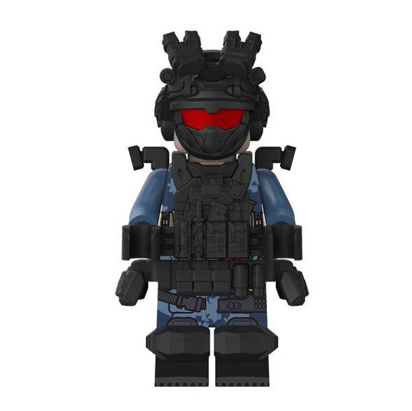 Delta Force Red Video Game Minifigure