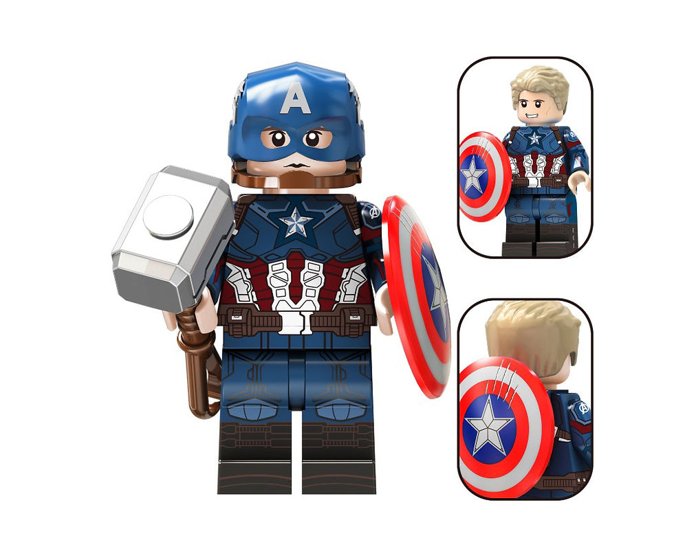 Captain America Steve Rogers Minifigure