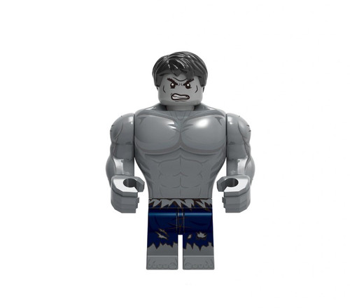 HULKEN s シルバー Hulk Medium Grey Minifigure | minifigureoutlet