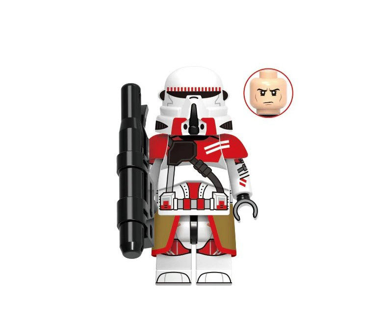 Shock Airborne Paratrooper Clone Trooper Star Wars Minifigure