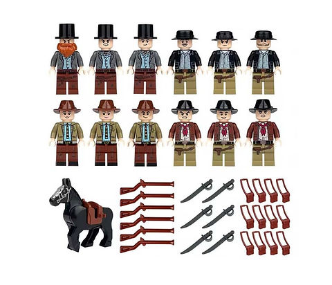 Town Far West Lego Wild West Town Western Builder Movie Minifigure