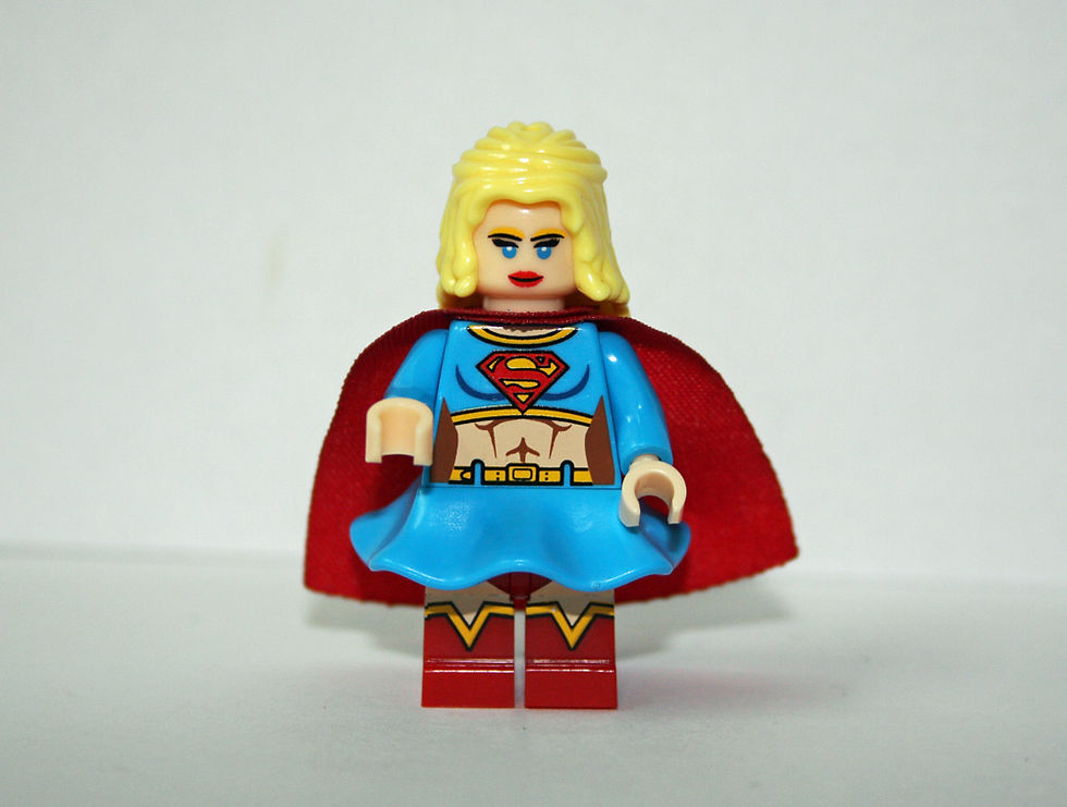 Supergirl movie comic version V2 DC Minifigure!