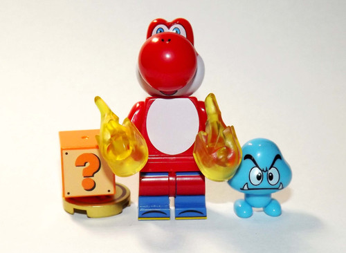 Yoshi Red Deluxe The Super Mario Bros. Movie Minifigure