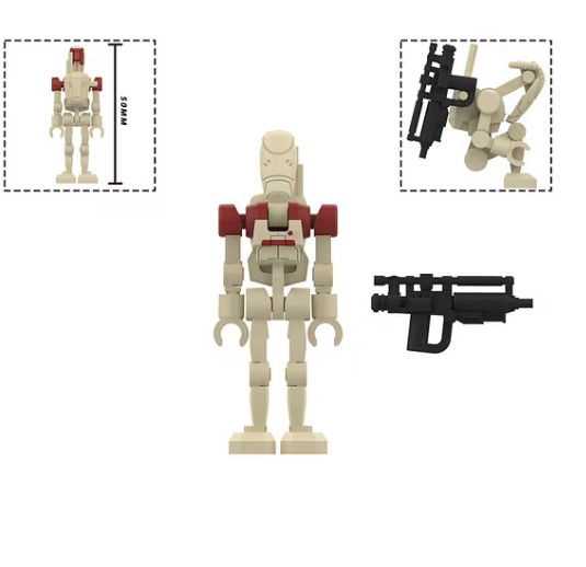 Security Battle Assault Droid Star Wars Minifigure