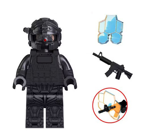 Sci-Fi Special Forces Operator Military Minifigure