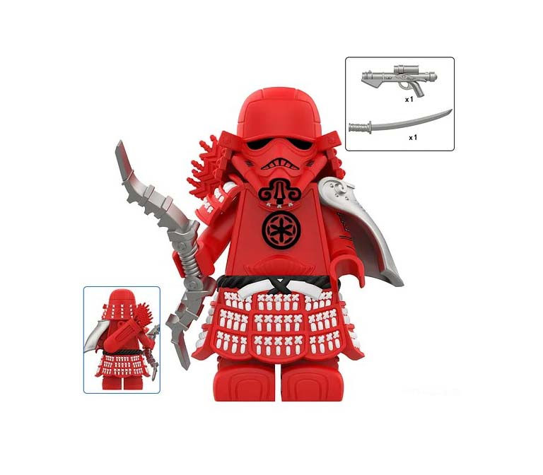 Samurai Stormtrooper Red V1 Star Wars Minifigure