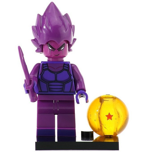 Vegeta purple Dragon Ball Super Z WM Minifigure | minifigureoutlet