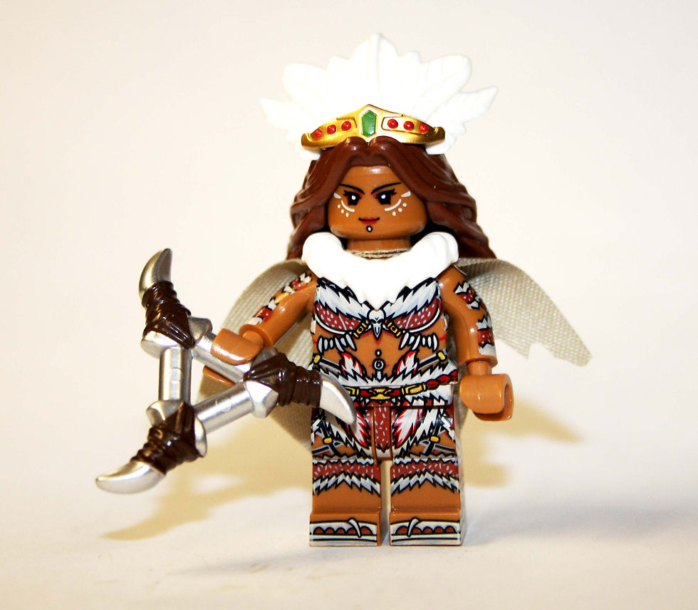 Native Princess Warrior Journey to the West Indian tribe Minifigure