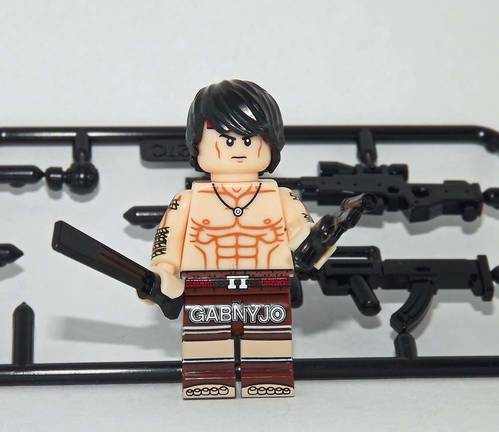 Kla Mercenary soldier Fortnite Game Minifigure