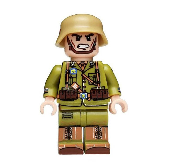 German Afrika Korps WW2 Army Desert Minifigure