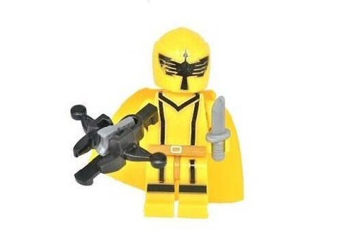 Yellow Power Ranger TV Show Minifigure!! | minifigureoutlet