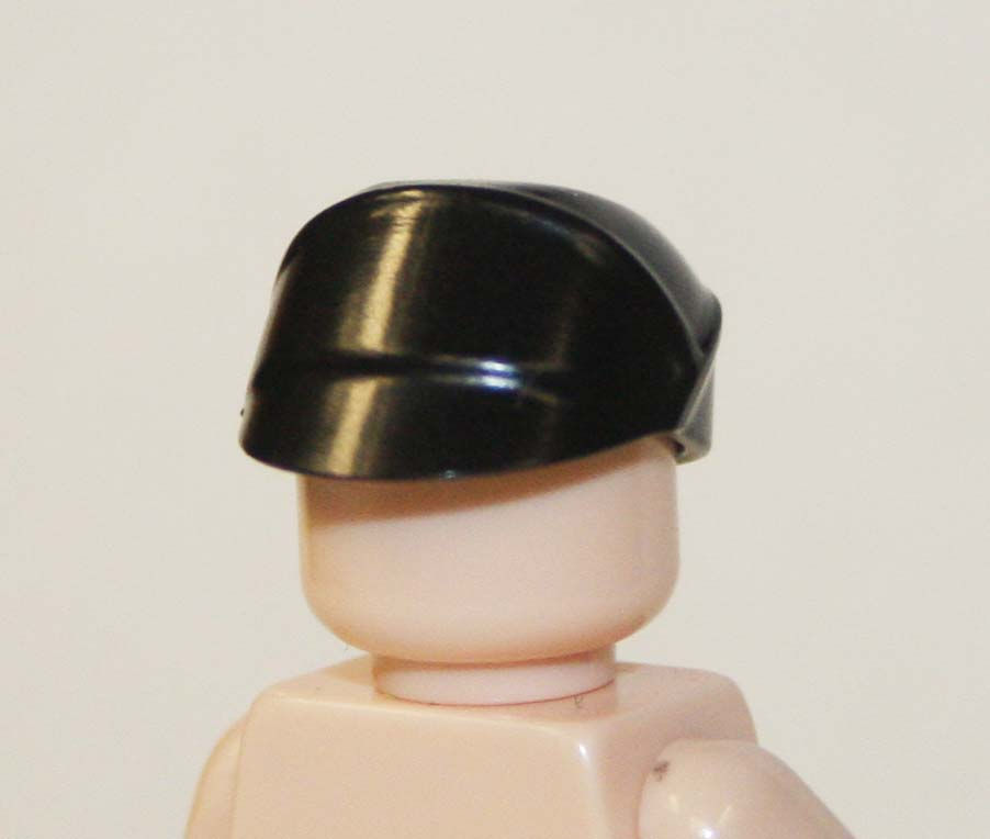 Imperial Officer Cap Black Star Wars for Minifigure