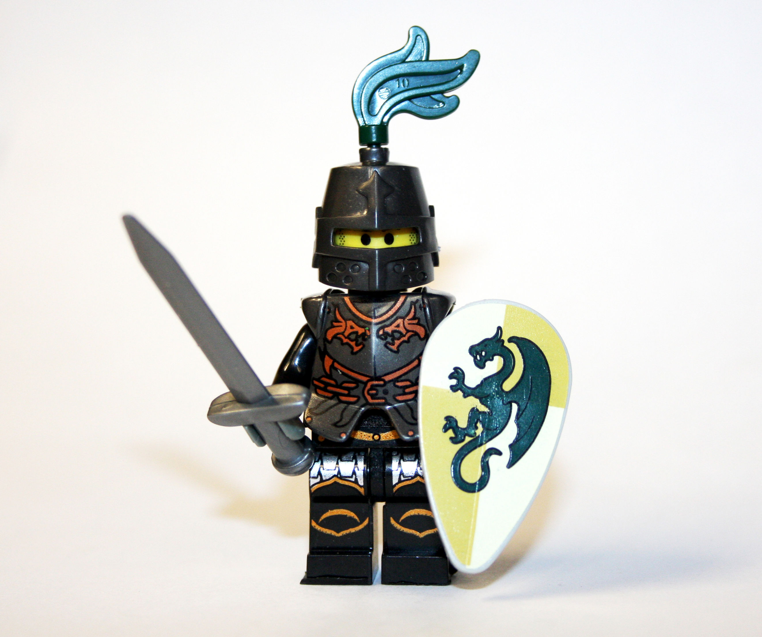 Green Dragon  Knight Castle soldier Minifigure