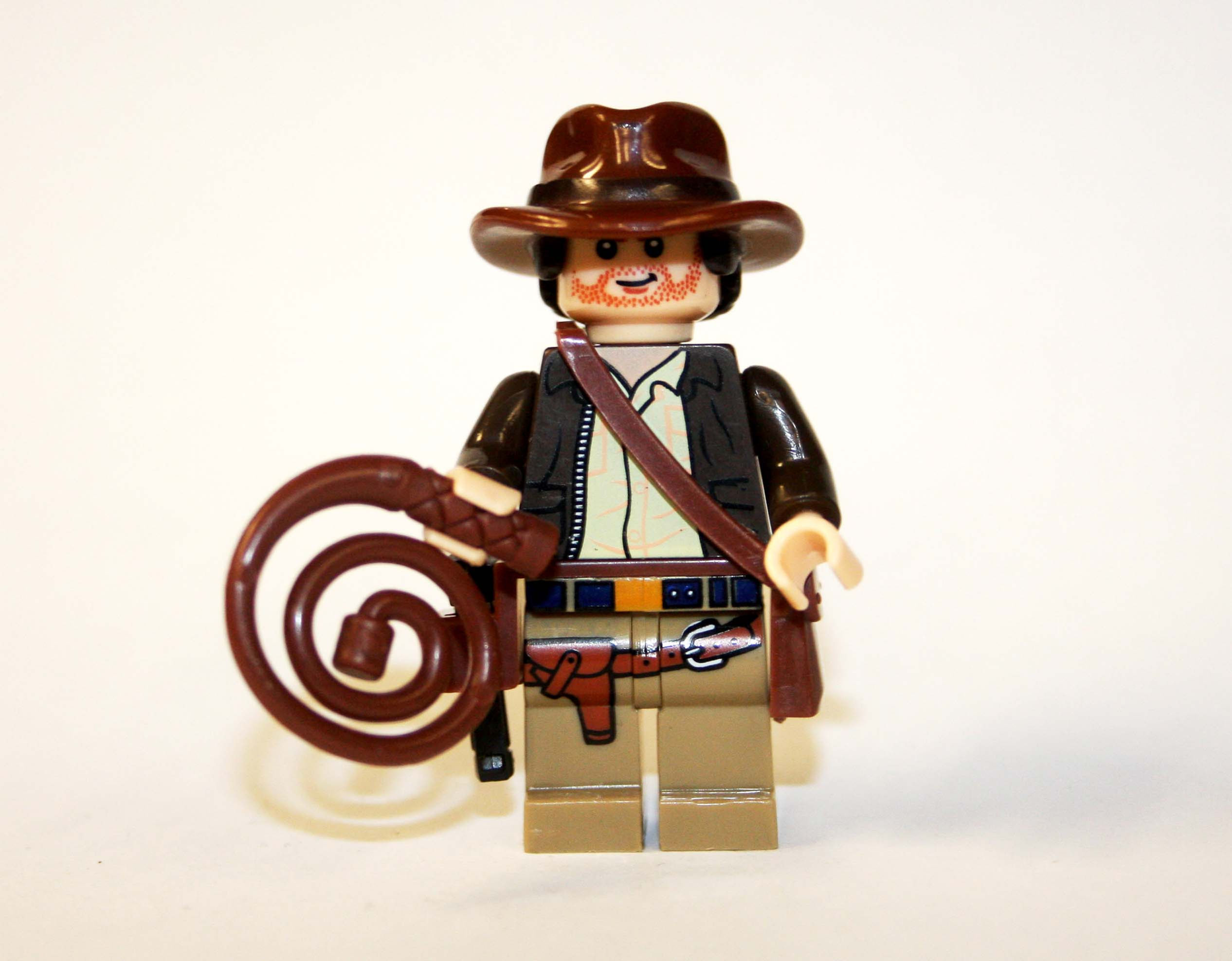 Indiana Jones bandage face Movie Minifigure