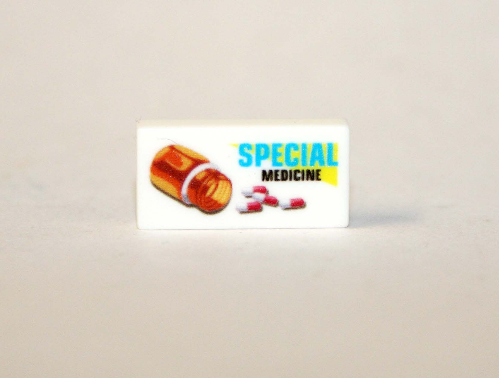 Medicine Box 1x2 printed piece