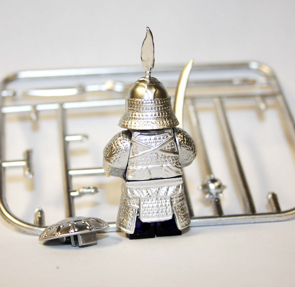 Thumbnail: Knight  in Silver Armor Deluxe Castle soldier Minifigure
