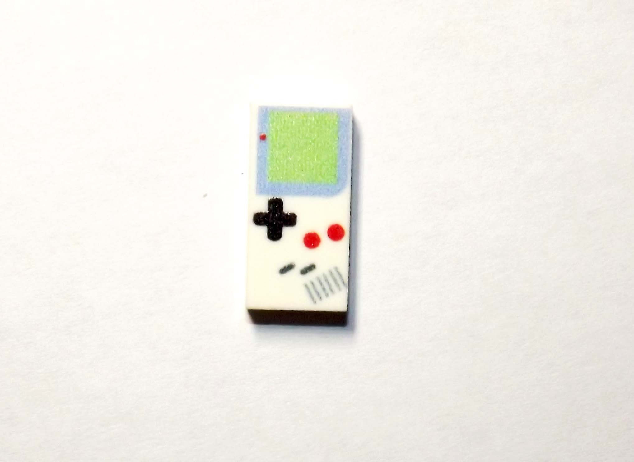 Gameboy Hanheld Video Game 2X1 piece for minifigure