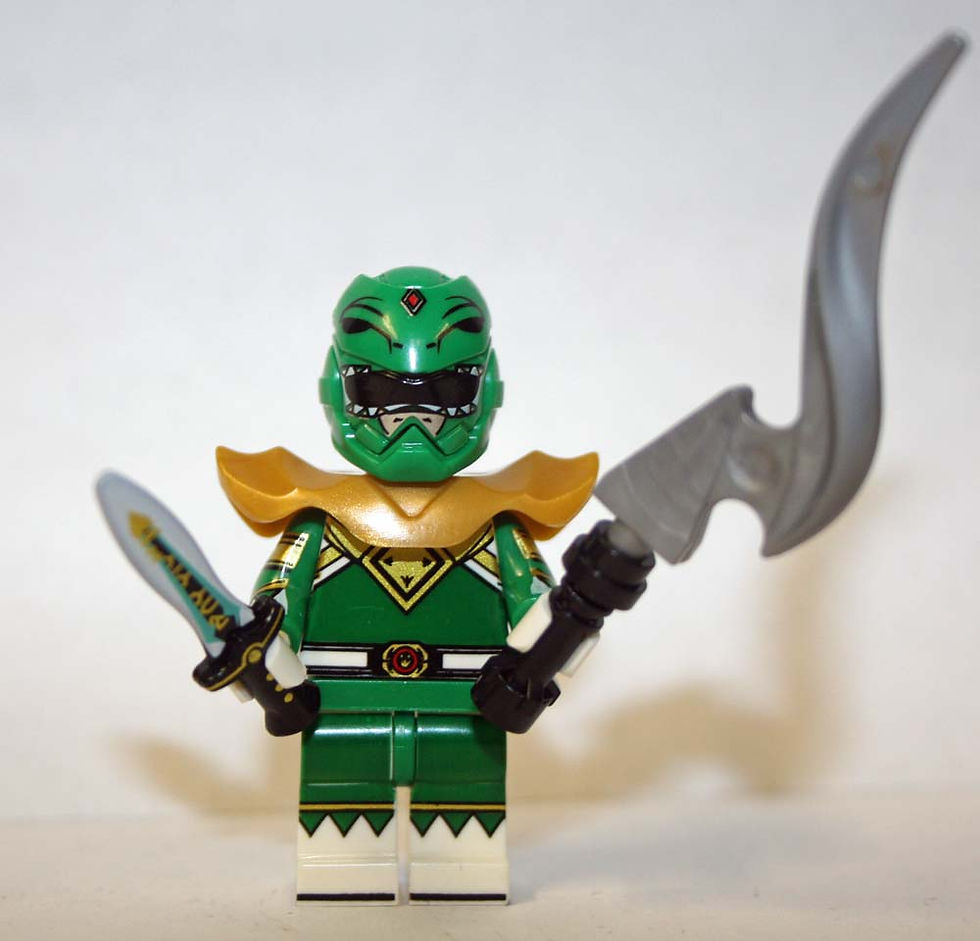 Green Power Rangers Movie Minifigure