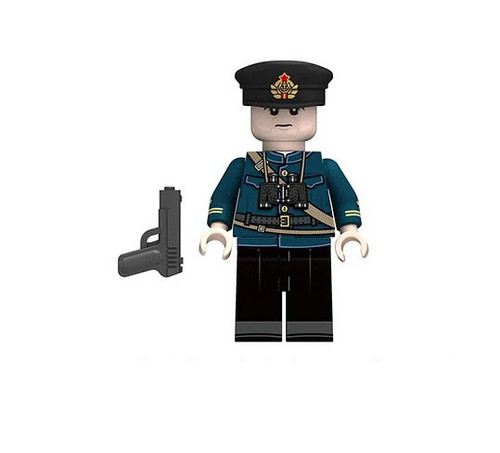 NAVY イギリス海軍 チャレンジ Russian Soviet Naval Infantry Commander WW2 Military Minifigure