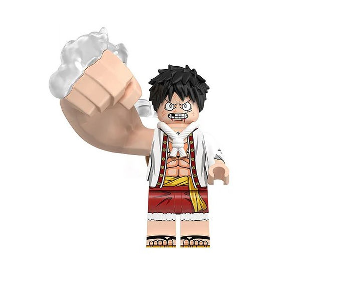 Monkey D Luffy Fist One Piece Cartoon TV Show Anime Minifigure