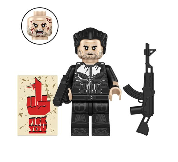 Punisher Fisk Task Force Daredevil Born Again Marvel Minifigure