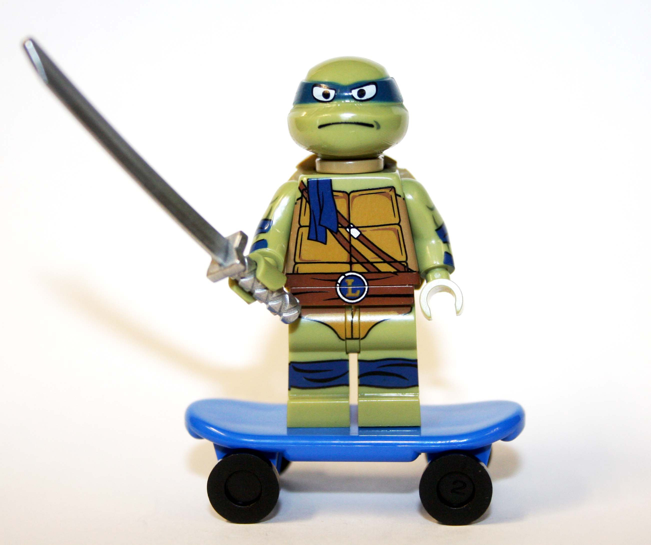Leonardo Teenage Mutant Ninja Turtle TMNT Mutant Mayhem Movie Minifigure