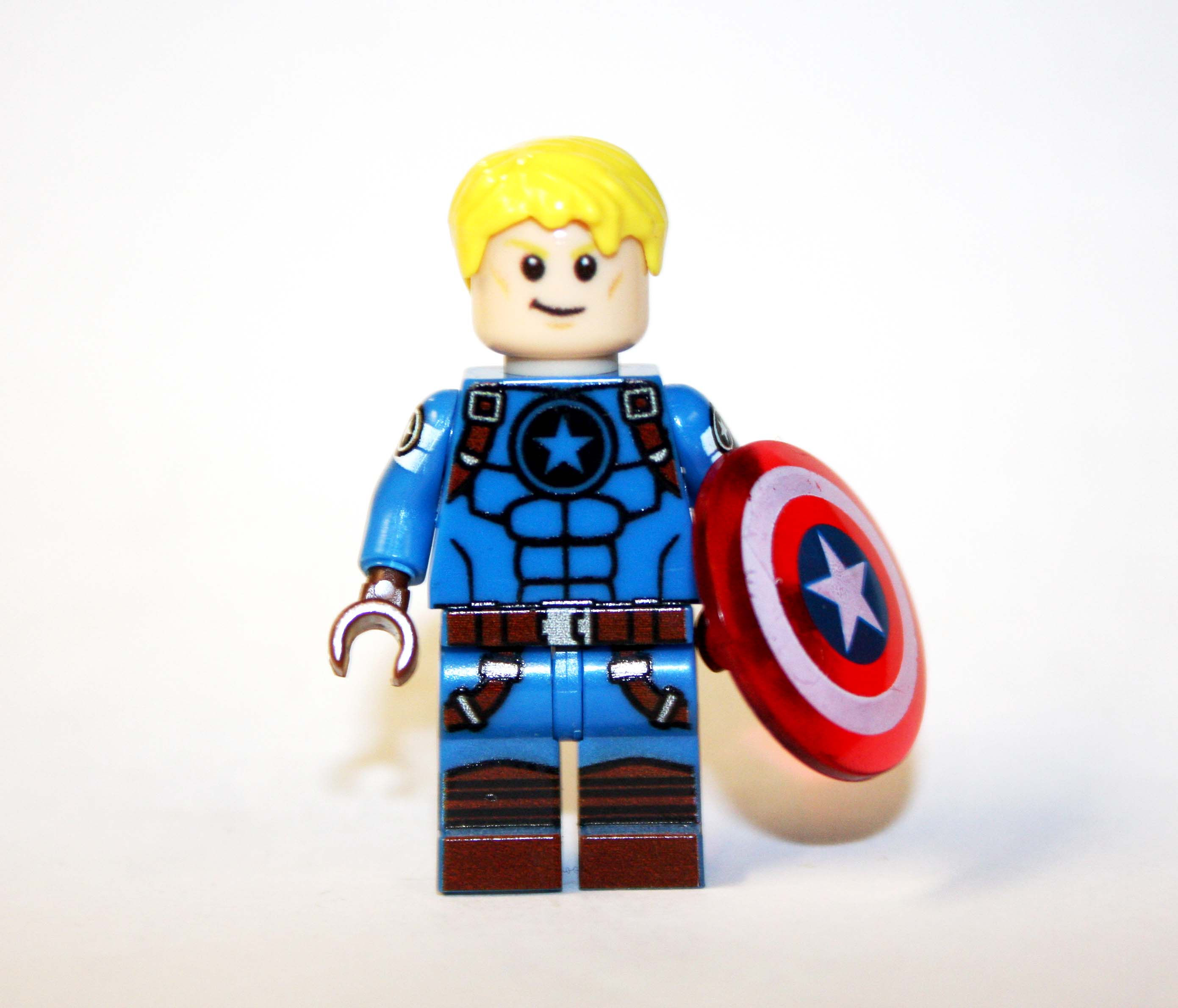 Captain America Clear Shield Marvel MCU Minifigure