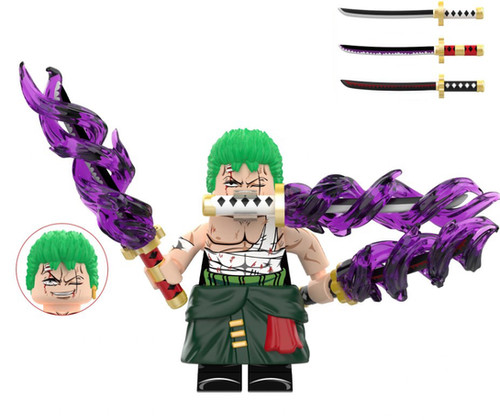 Roronoa Zoro V3 One Piece Cartoon TV Show Anime Minifigure