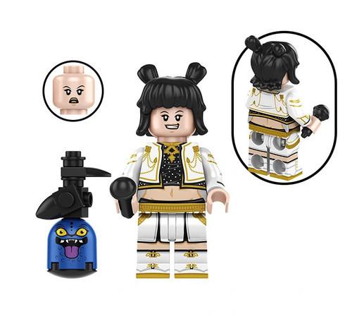 Zoey KPop Demon Hunters Cartoon Minifigure | minifigureoutlet