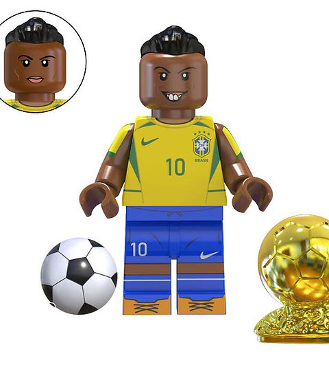 Ronaldinho Soccer player World Cup Minifigure | minifigureoutlet