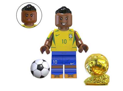 Ronaldinho Soccer player World Cup Minifigure | minifigureoutlet