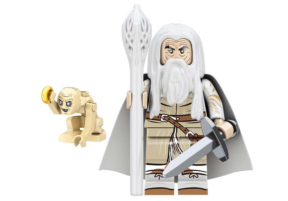 Gandalf the White LOTR Lord of the Rings Hobbit Minifigure