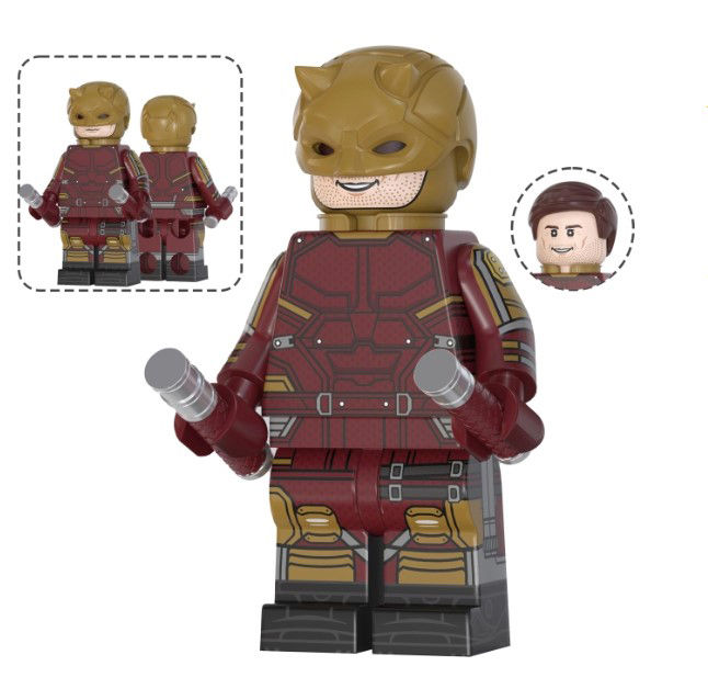 Daredevil Born Again Season 2 Gold Minifigure