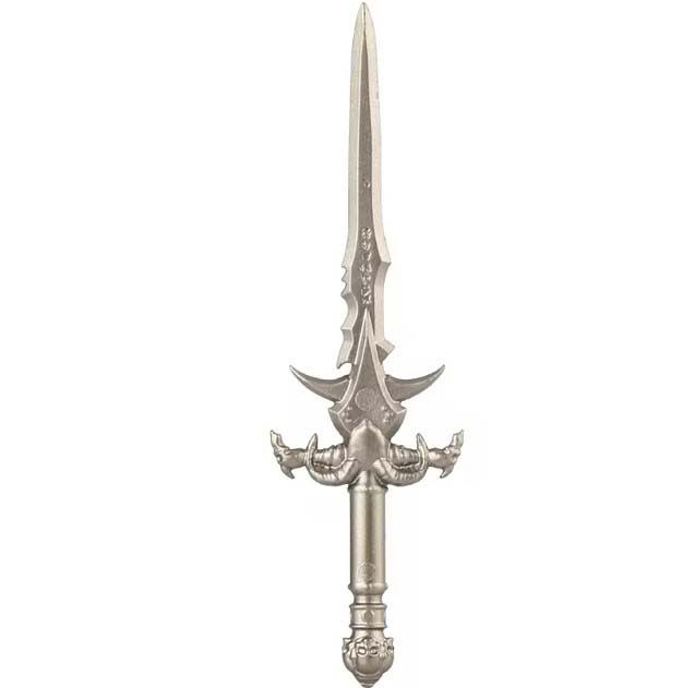 Silver Demon Sword Weapon C for Army Knight soldier