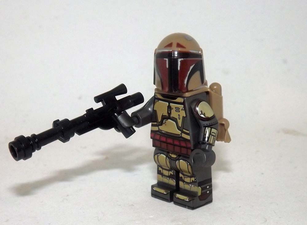 The Mandalorian Tan red TV Show Star Wars Minifigure