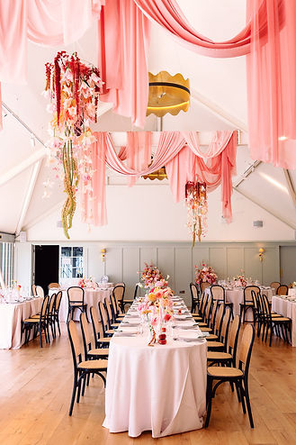 Kin-House-wedding-with-pink-roses-and-ceiling-drapes-by-Corky-and-Prince-14-Michaella-Jeli