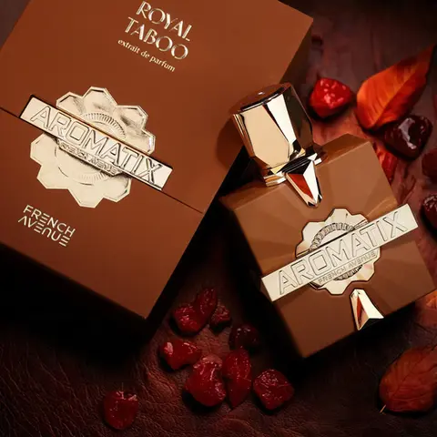 Кафеави кутии за парфем AROMATIX ROYAL TABOO FRENCH AVENUE
