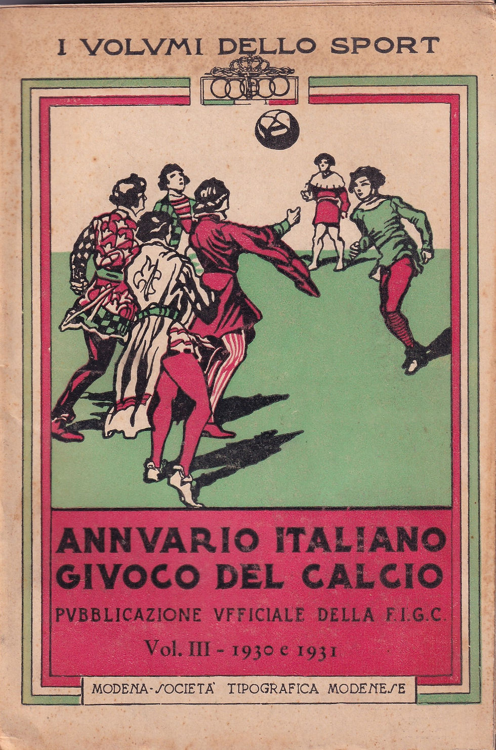 ANNUARIO ITALIANO GIUOCO DEL CALCIO (1932)