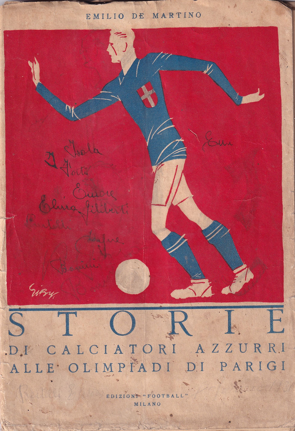 STORIE DI CALCIATORI AZZURRI ALLE OLIMPIADI DI PARIGI (1925)