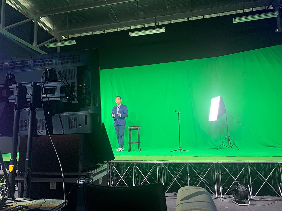 physical green screen studio rental