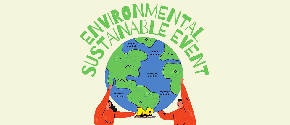 environmentally sustainable event