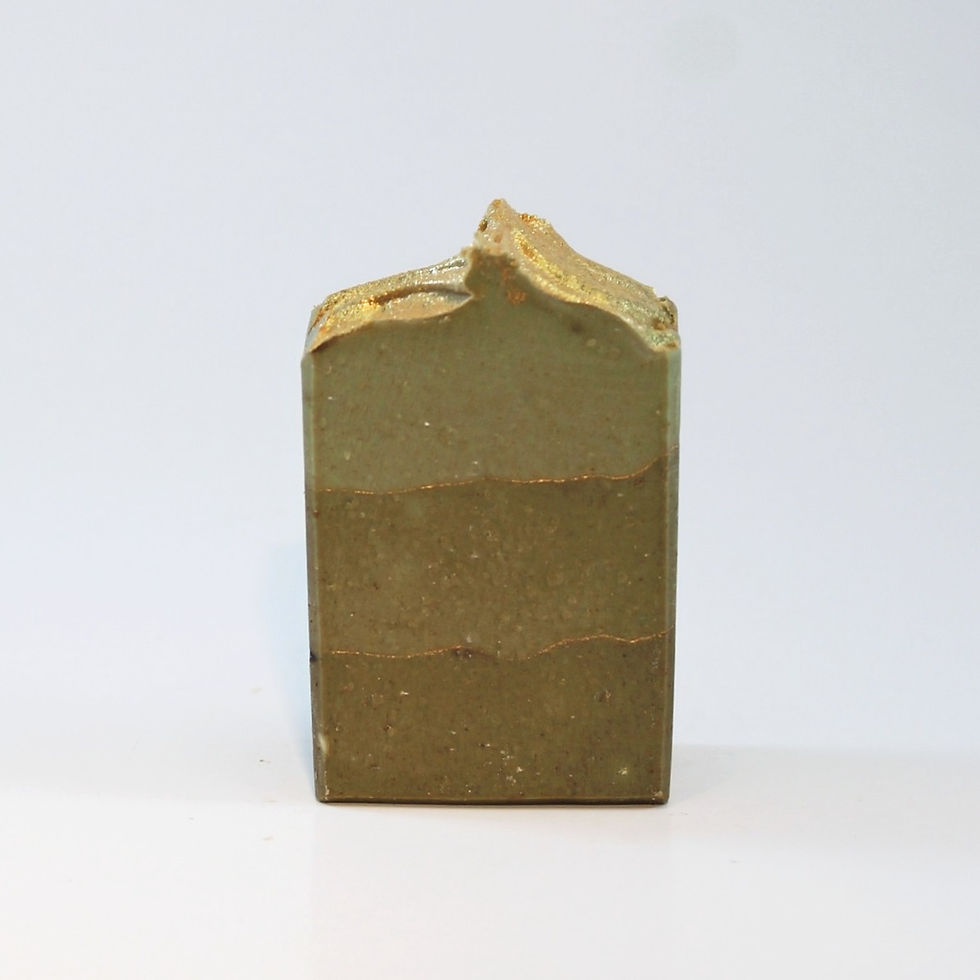 Thumbnail: Matcha and Bergmot Goat Milk Soap with Matcha Tea